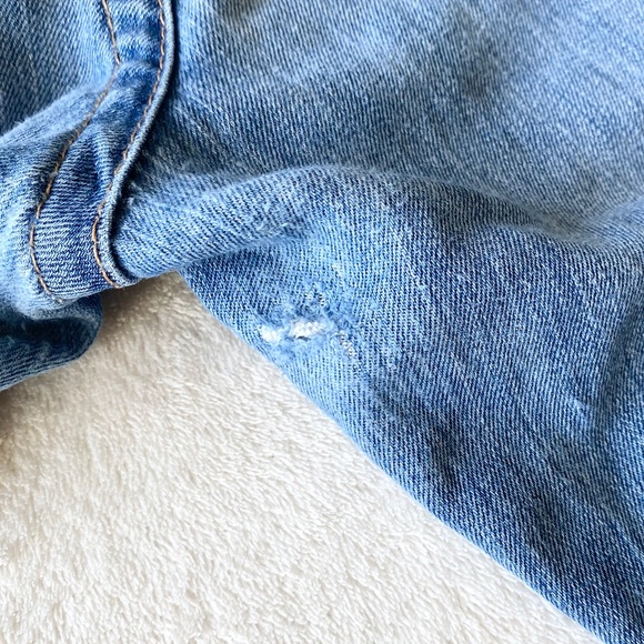 VTG True‎ Religion World Tour Section Seat Boot Cut Blue Denim Jeans Women's 28 - Picture 16 of 16